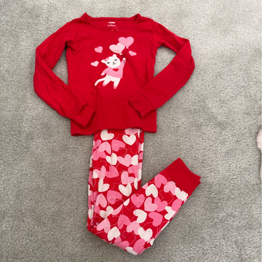 Gymboree Valentine’s Day pajamas